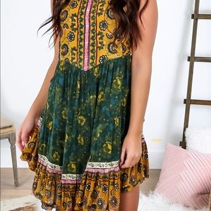 Low back free people dress